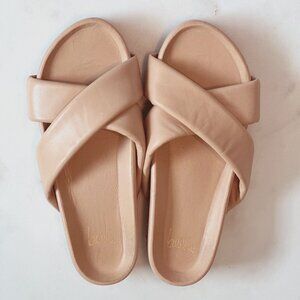 beek Rhea Platform Slide Sandal -- Size 8 --  Color: Beach